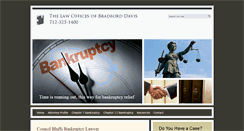 Desktop Screenshot of bradforddavislaw.com